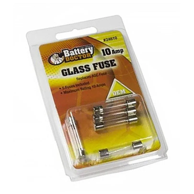 AGC GLASS FUSE-10A-5PCS RETAIL